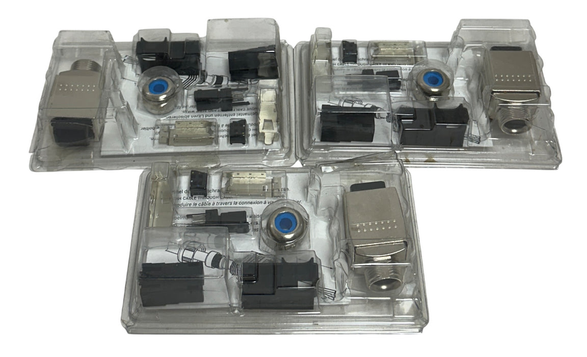 3 HARTING 09352210401 Han PushPull RJ45 CONNECTORS OEM IP65 / IP67 NSMP