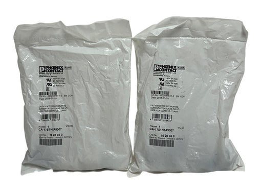 2 PHOENIX CONTACT CA-17S1N8A9007 / 1620050 DEVICE COUPLER CONNECTORS OEM NSFS