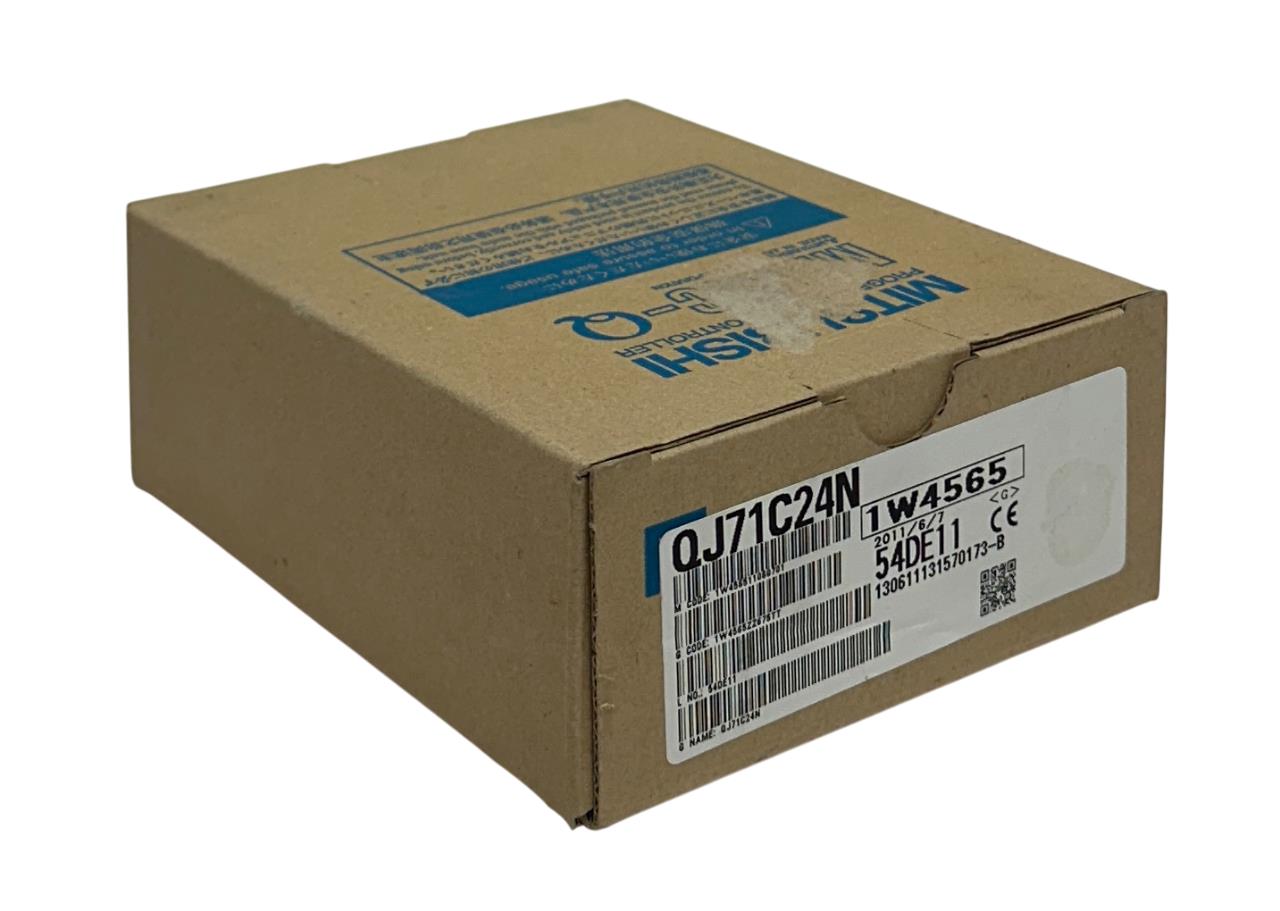 MITSUBISHI ELECTRIC QJ71C24N MELSEC-Q RS-232 / RS-422 / 485 MODULE 5VDC NSMP