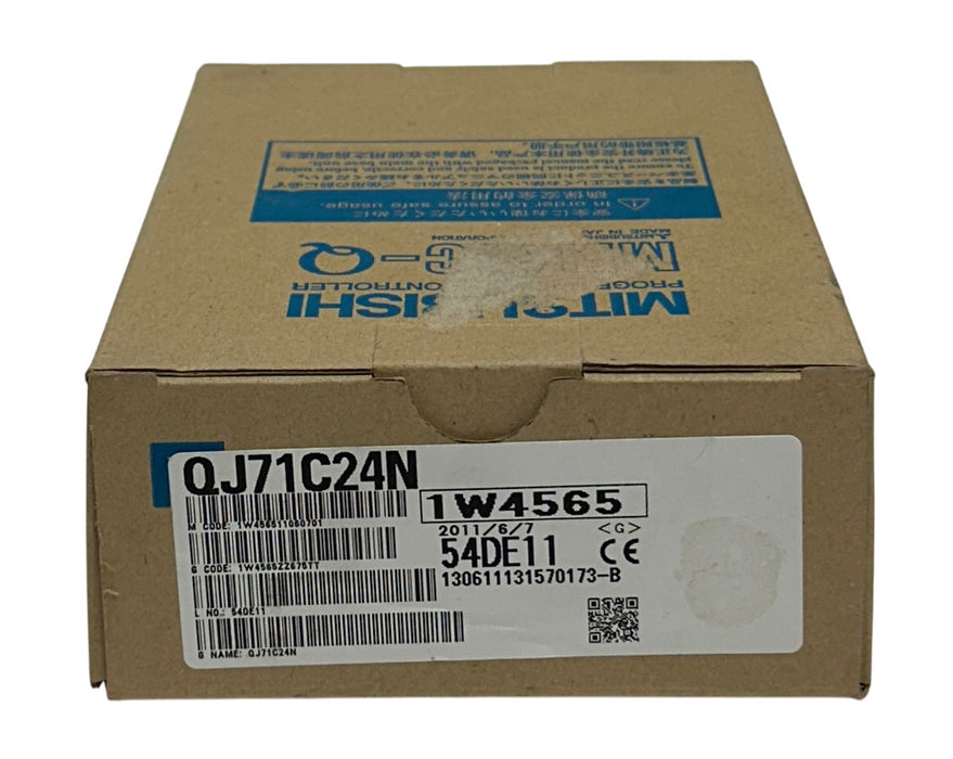 MITSUBISHI ELECTRIC QJ71C24N MELSEC-Q RS-232 / RS-422 / 485 MODULE 5VDC NSMP
