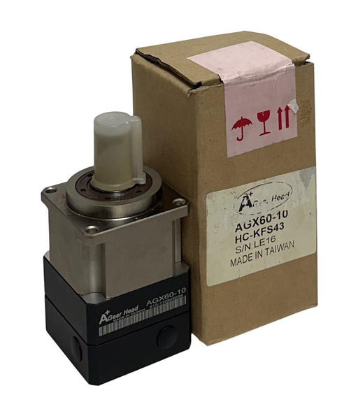 A+ GEAR HEAD AGX60-10 / AGX6010 GEAR REDUCER 10:1 RATIO FOR HC-KFS43 NSMP