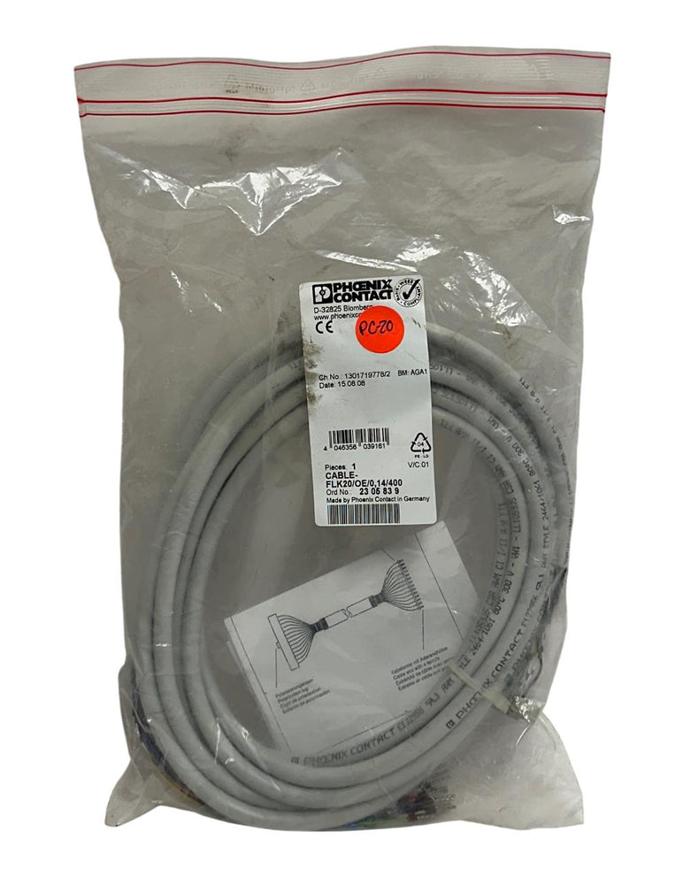 PHOENIX CONTACT CABLE-FLK20/OE/0,14/400 / 2305839 CABLE 20-POS 4M OEM NSMP