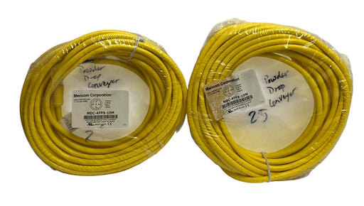 2 MENCOM MDC-4FPX-10M / MDC4FPX10M MDC CORDSETS 4-POLE FEMALE STRAIGHT 10M NSFS