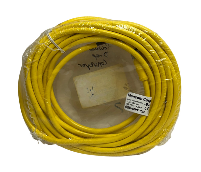 2 MENCOM MDC-4FPX-10M / MDC4FPX10M MDC CORDSETS 4-POLE FEMALE STRAIGHT 10M NSFS