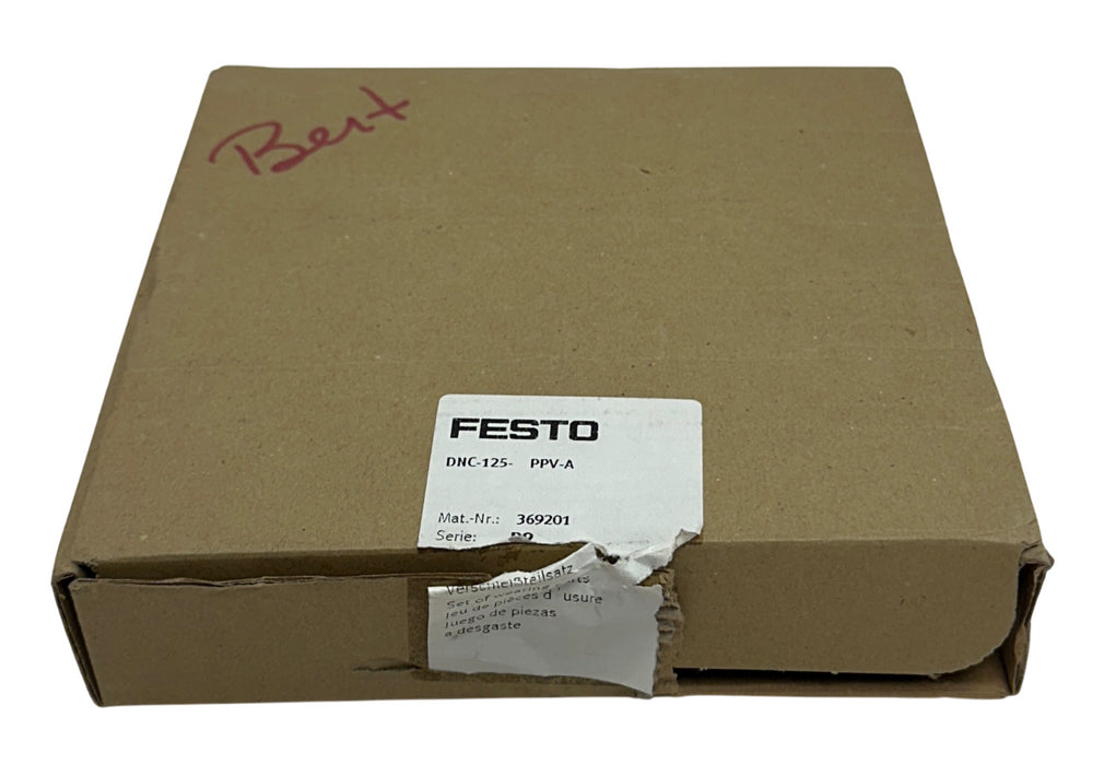 FESTO DNC-125-PPV-A / 369201 CYLINDER MAINTENANCE REPAIR KIT *MISSING PARTS NSMP