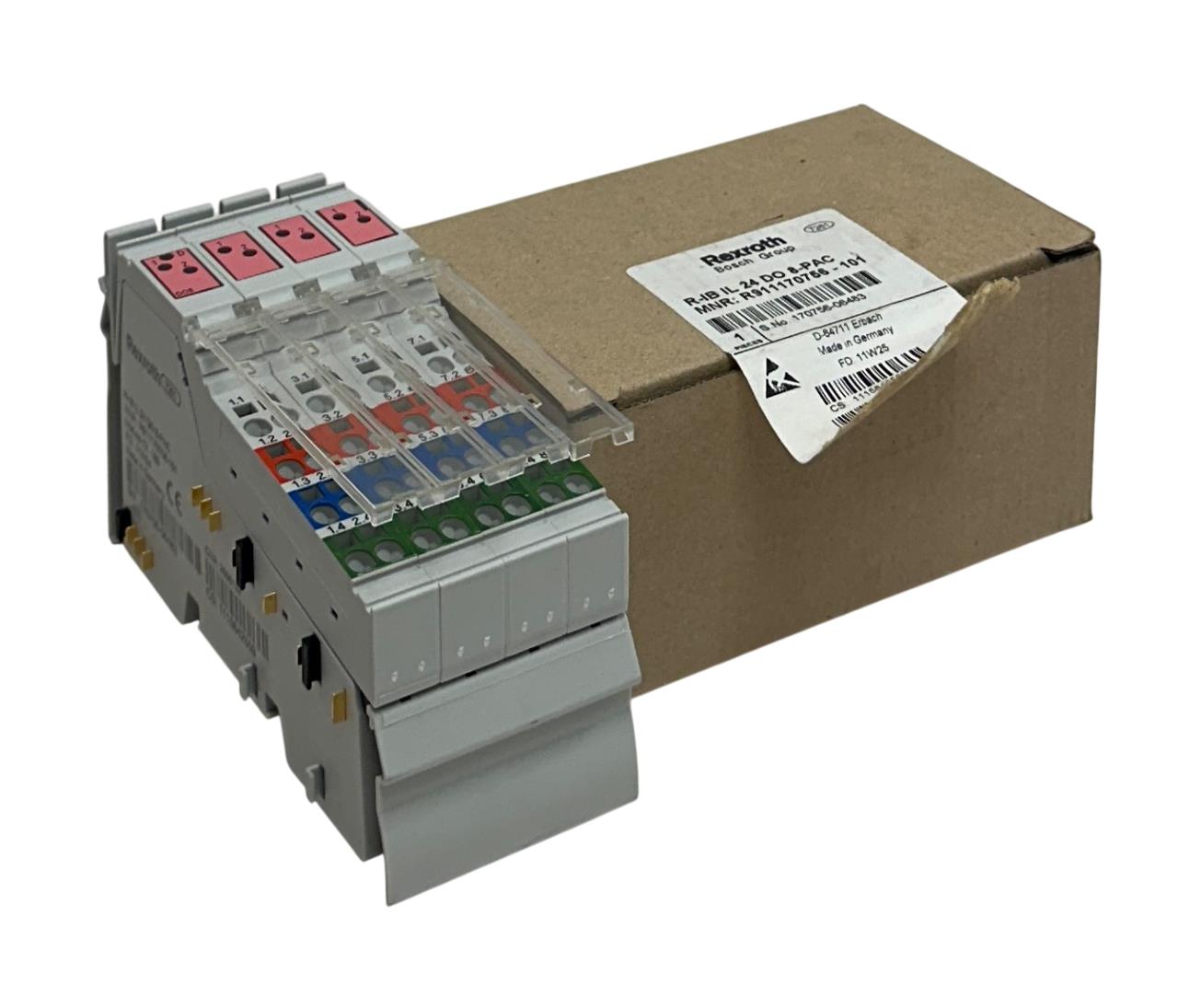 REXROTH R-IB IL 24 DO 8-PAC / R911170756 -101 DIGITAL OUTPUT TERMINAL 24VDC NSMP