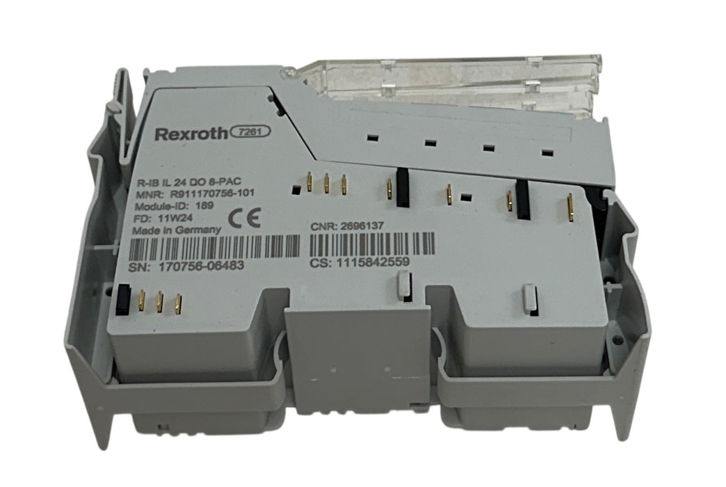 REXROTH R-IB IL 24 DO 8-PAC / R911170756 -101 DIGITAL OUTPUT TERMINAL 24VDC NSMP