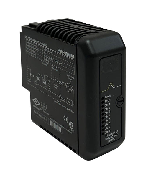 ROSEMOUNT DeltaV KJ3001X1-BH1 / 12P0558X152 DISCRETE OUTPUT MODULE 120/230V USNP