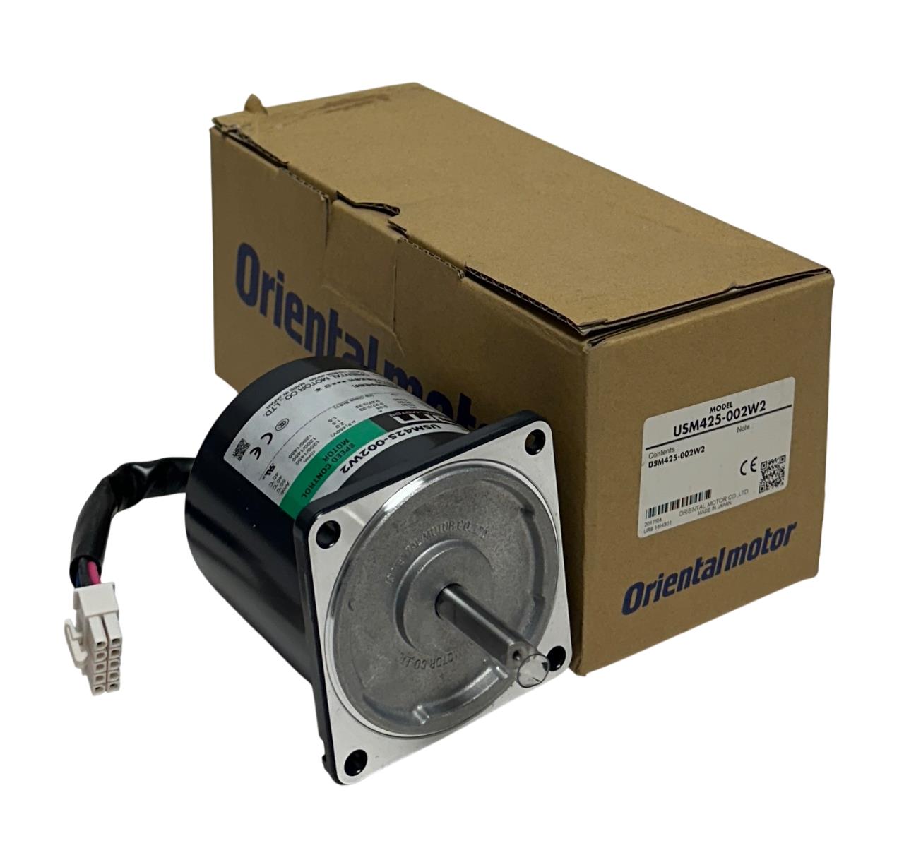 ORIENTAL MOTOR USM425-002W2 / USM425002W2 SPEED CONTROL MOTOR 25W (1/30HP) NSMP