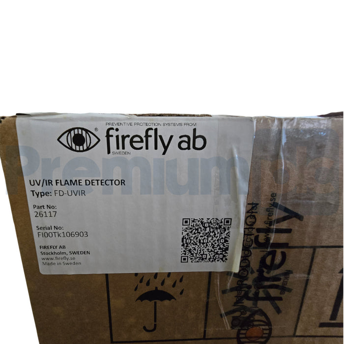 FireFly AB FD-UVIR 26117 UV/IR FLAME DETECTOR FOR FIRE SUPPRESSION SYSTEM NSMP