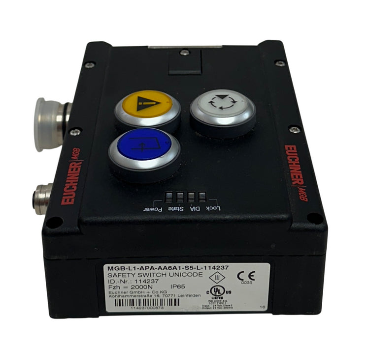 EUCHNER MGB-L1-APA-AA6A1-S5-L-114237 / 114237 SAFETY SWITCH UNICODE IP65 USNP