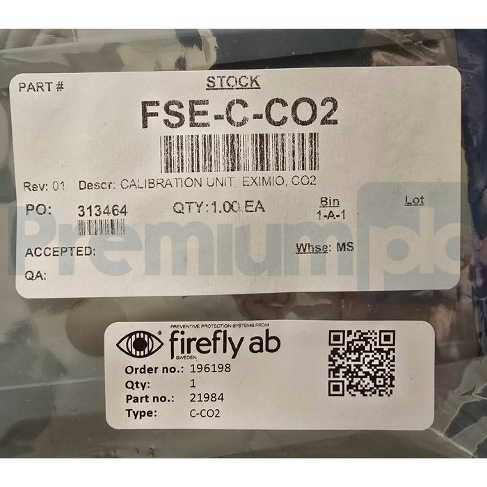 Firefly AB 21984 - C-CO2 EXIMIO CALIBRATION UNIT FIRETEC CEODEUX DIMES DDT2 NSMP