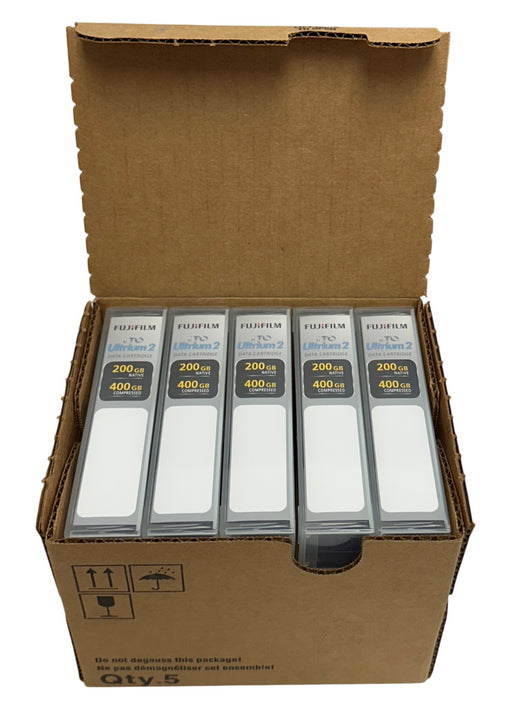 15 FUJIFILM 600003229 LTO Ultrium2 DATA CARTRIDGES 200/400GB OEM NSFS