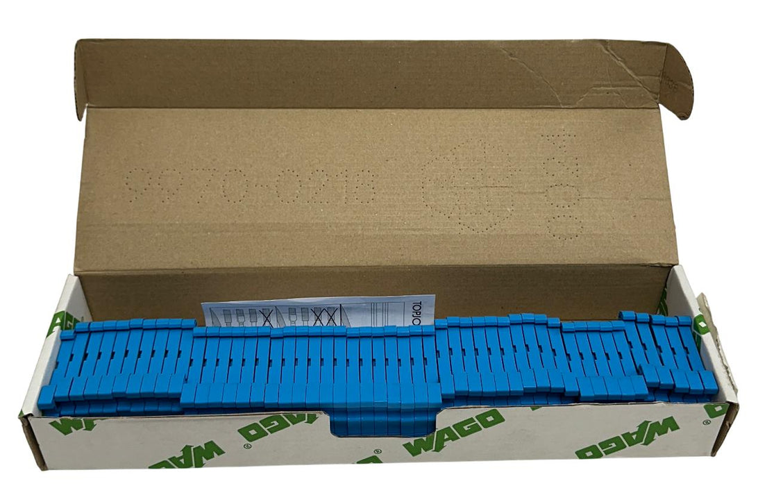 50 WAGO 2004-1204 / 20041204 TOPJOB S 2-CONDUCTOR THROUGH TERMINAL BLOCKS NSMP