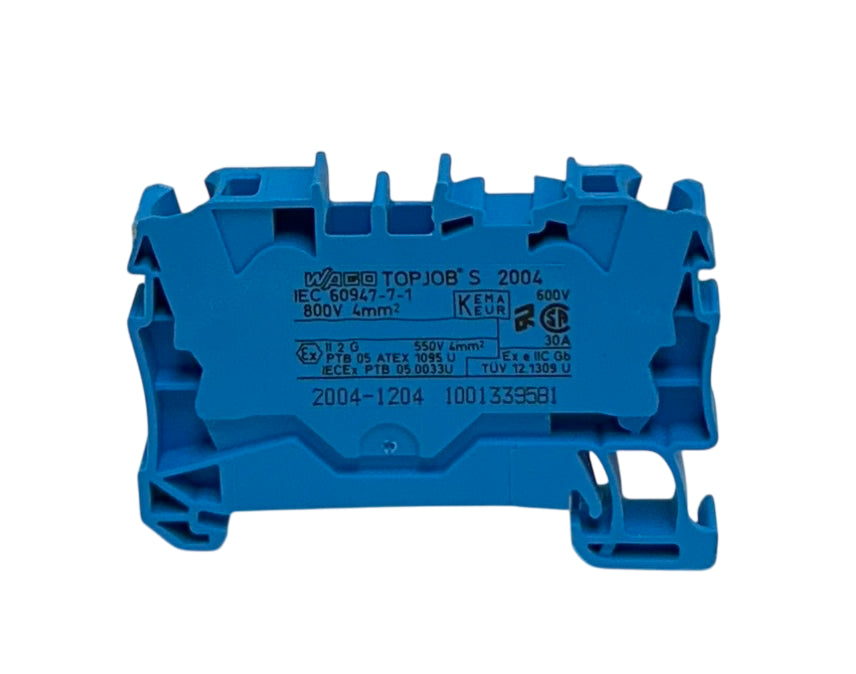 50 WAGO 2004-1204 / 20041204 TOPJOB S 2-CONDUCTOR THROUGH TERMINAL BLOCKS NSMP
