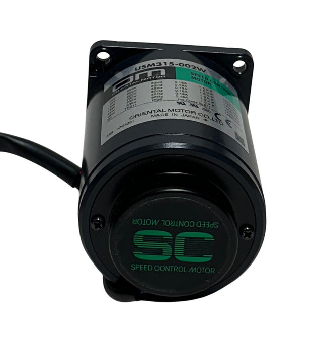 ORIENTAL MOTOR USM315-002W / USM315002W AC SPEED CONTROL MOTOR 200/230V 15W NSNP