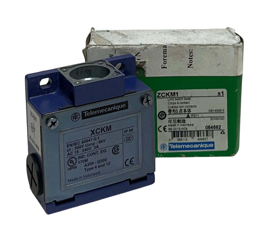 TELEMECANIQUE ZCKM1 / XCKM LIMIT SWITCH BODY 240VAC 3A OEM NSMP