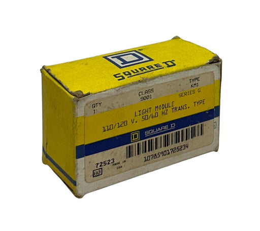 SQUARE D CLASS 9001 KM1 / 9001KM1 LIGHT MODULE 110/120V 50/60Hz TRANS TYPE NSMP