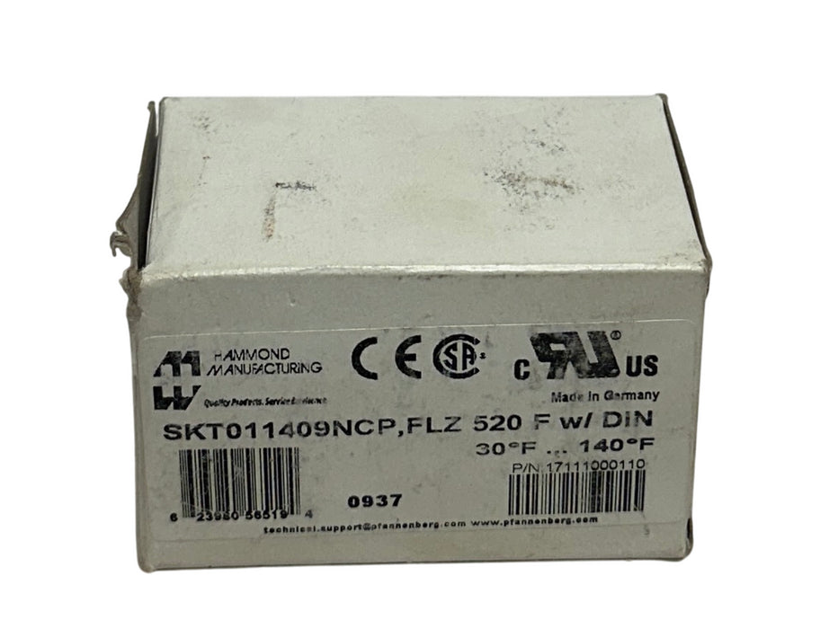 HAMMOND MANUFACTURING SKT011409NCP FLZ 520 F w/ DIN / 17111000110 TEMP OEM NSMP