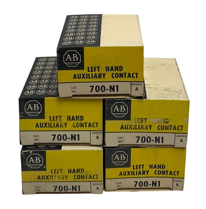 5 ALLEN BRADLEY 700-N1 /A LEFT HAND AUXILIARY CONTACTS OEM NSMP