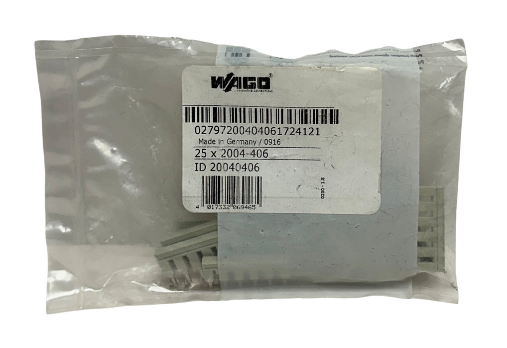 18 WAGO 2004-406 / 2004406 TOPJOB S 6-WAY SIDE JUMPERS PUSH-IN SERIES 204 NSMP
