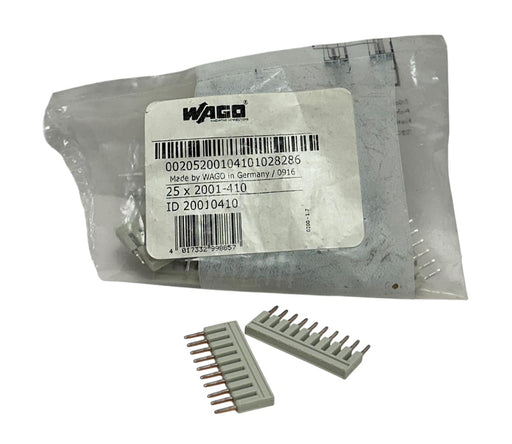 21 WAGO 2001-410 / 2001410 TOPJOB S 10-WAY SIDE JUMPERS PUSH-IN SERIES 2001 NSMP