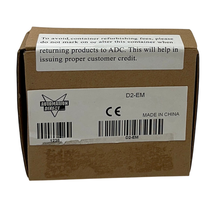 AUTOMATIONDIRECT D2-EM / D2EM DirectLOGIC 205 LOCAL EXPANSION I/O MODULE NSFS