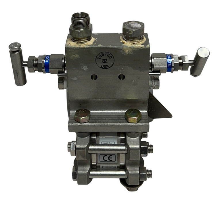 SMAR LD301 HART SMART PRESSURE TRANSMITTER 1/2'' W/ LONE STAR MANIFOLD ASSY USNP