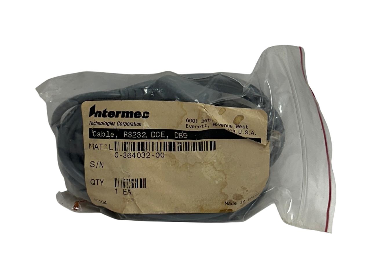 INTERMEC 0-364032-00 / 036403200 OEM RS-232 DCE DB9 CABLE Rev. 12 NSMP
