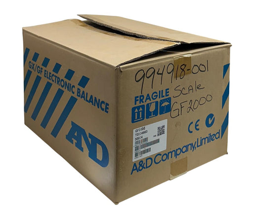 A&D COMPANY GF-2000 / GF2000 GF SERIES PRECISION BALANCE SCALE 2100g MAX NSMP