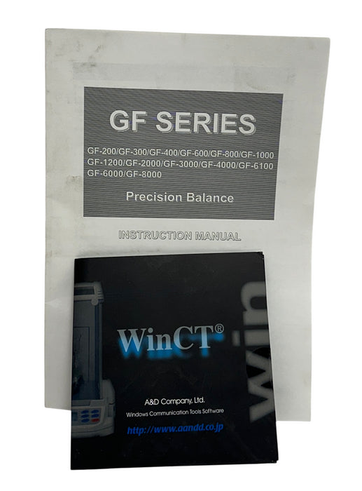 A&D COMPANY GF-2000 / GF2000 GF SERIES PRECISION BALANCE SCALE 2100g MAX NSMP