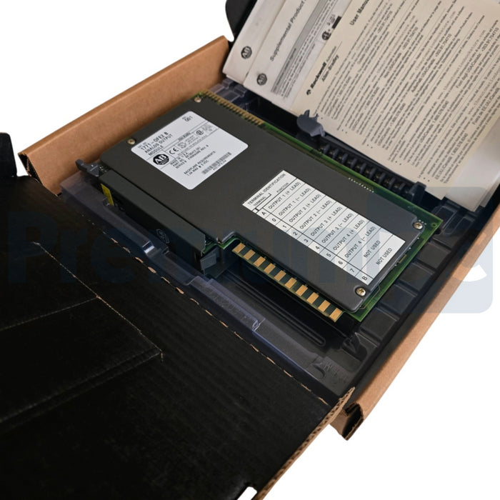 ALLEN BRADLEY 1771-OFE2 /B PLC-5 ANALOG OUTPUT MODULE REV. Q01 F/W: B NSMP