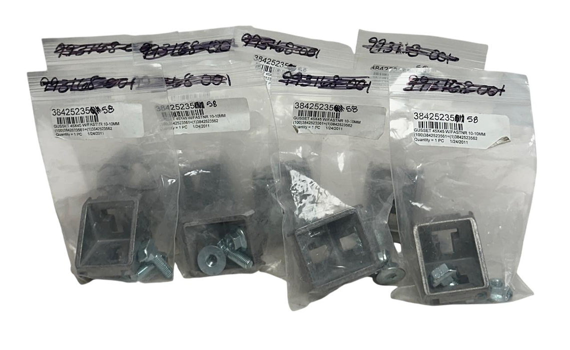 8 BOSCH REXROTH 3842523558 OEM GUSSETS 45x45 NSNP