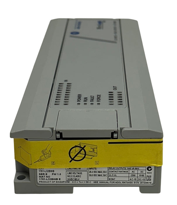 ALLEN BRADLEY 1761-L32BWB /E MicroLogix 1000 32-PT CONTROLLER 24VDC OEM NSNP