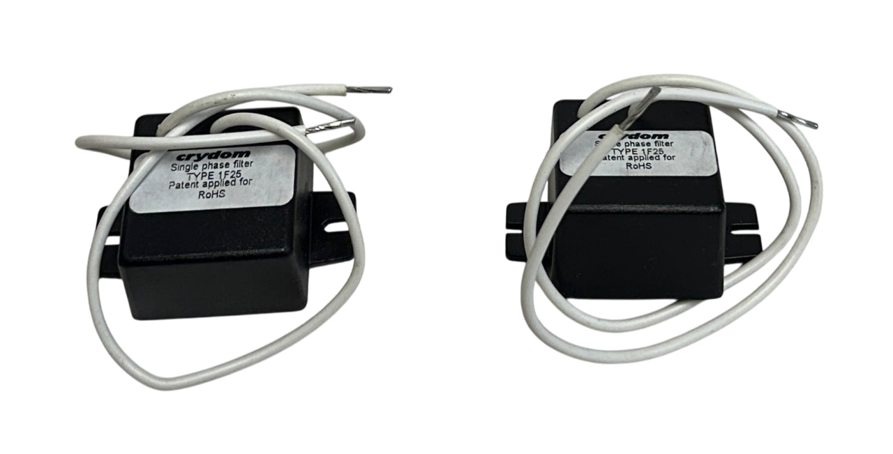 2 CRYDOM 1F25 SINGLE PHASE SUPPRESSION FILTERS 275V NSNP