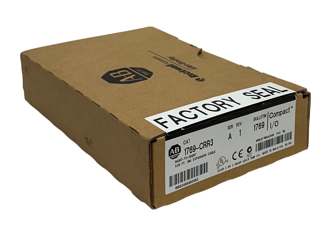 ALLEN BRADLEY 1769-CRR3 /A CompactLogix RIGHT-TO-RIGHT EXPANSION CABLE 1M NSMP