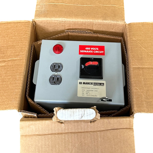 MARCIE ELECTRIC OM5000BR-200K / OM5000BR200K TRANSFORMER DISCONNECT 5000VA NSMP