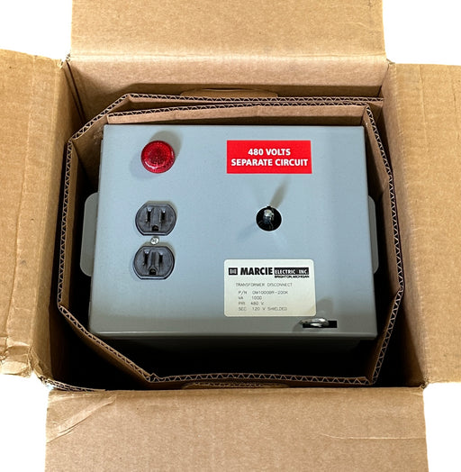 MARCIE ELECTRIC OM1000BR-200K / OM1000BR200K TRANSFORMER DISCONNECT 1000VA NSMP