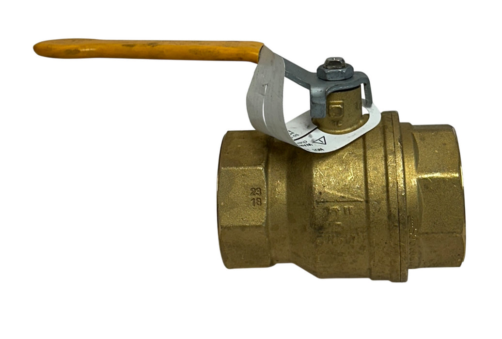 RuB INC S.95 / S95 BALL VALVE 2'' 600CWP PN40 DN50 OPEN-SHUT BRASS NSNP