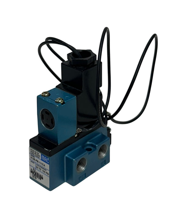MAC VALVES 912B-PM-111CA / 912BPM111CA SOLENOID VALVE 900 SERIES 110/120V NSMP