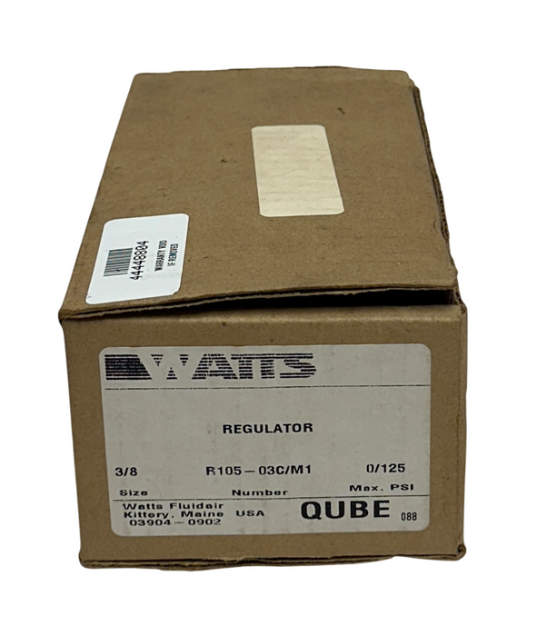 WATTS R105-03C/M1 / R10503CM1 PNEUMATIC REGULATOR 20BAR (300PSI) 3/8'' NSMP