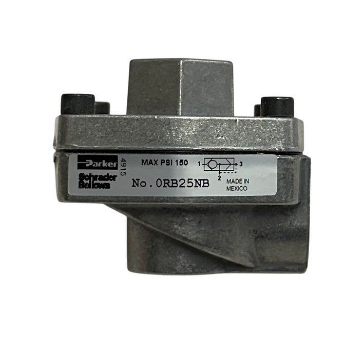 SCHRADER BELLOWS PARKER 0RB25NB QUICK EXHAUST VALVE 1/4'' 0R SERIES NSMP