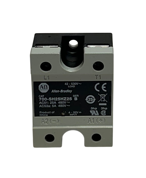 3 ALLEN BRADLEY 700-SH25HZ25 /B BULLETIN 700 SOLID STATE RELAYS 25A AC/DC NSMP