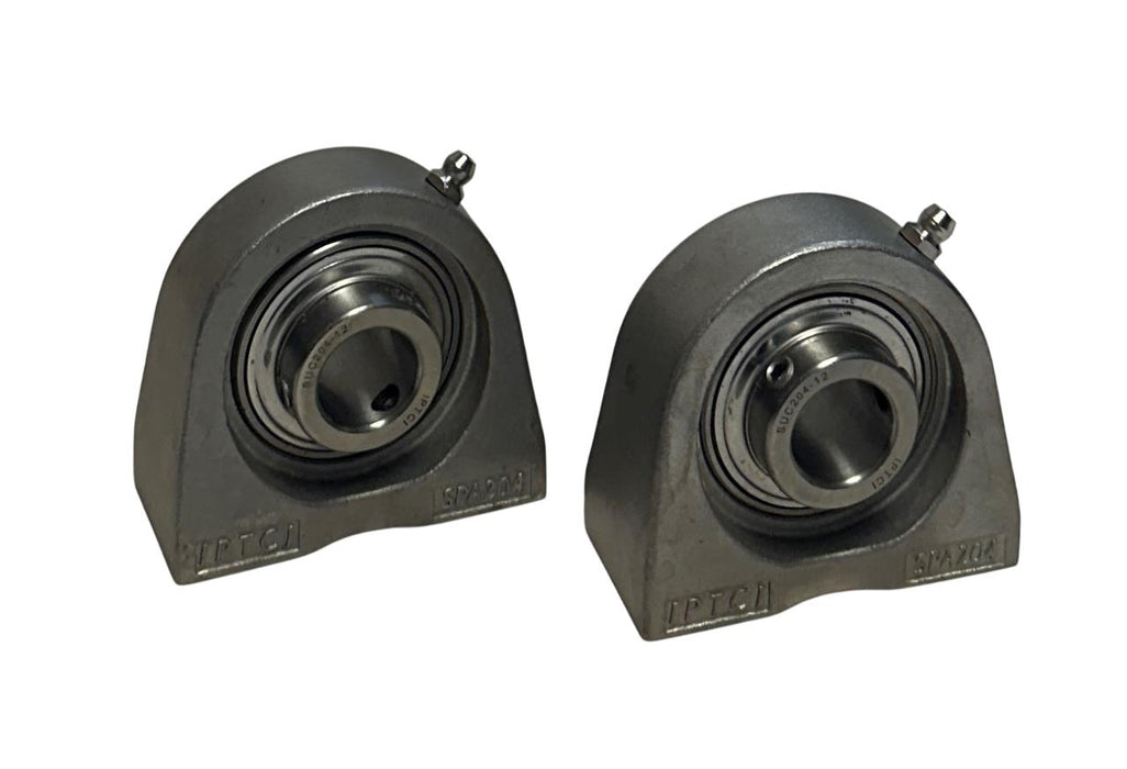 2 IPTCI SUC204-12 / SPA204 STAINLESS PILLOW BLOCK BEARINGS OEM NSNP