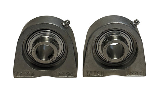 2 IPTCI SUC204-12 / SPA204 STAINLESS PILLOW BLOCK BEARINGS OEM NSNP