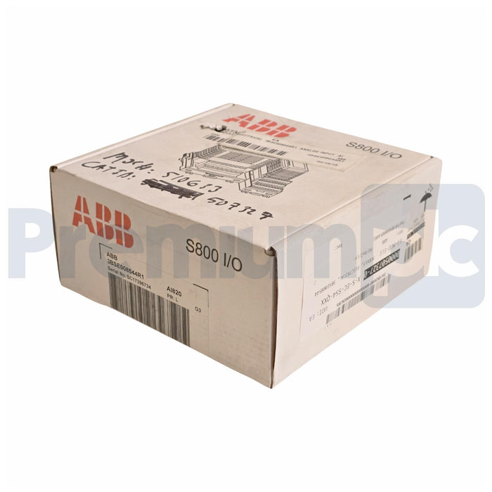 ABB 3BSE008544R1 AI820 S800 I/O 4-CH ANALOG INPUT MODULE NSFS