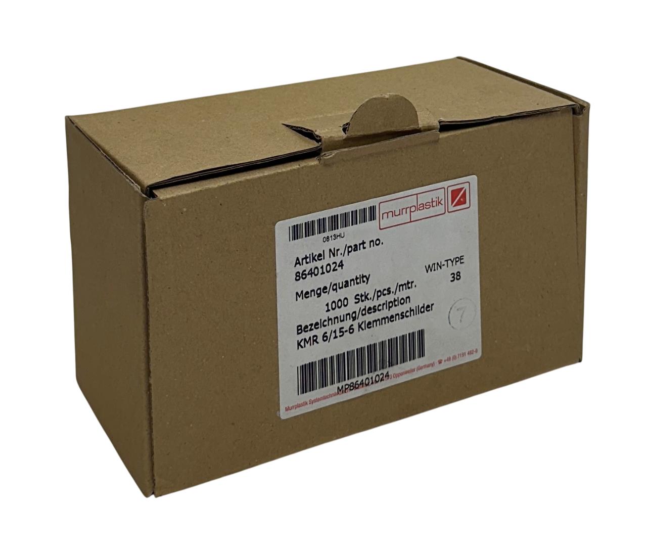 792 MURRPLASTIK 86401024 / MP86401024 / KMR 6/15-6 TERMINAL LABELS OEM NSMP