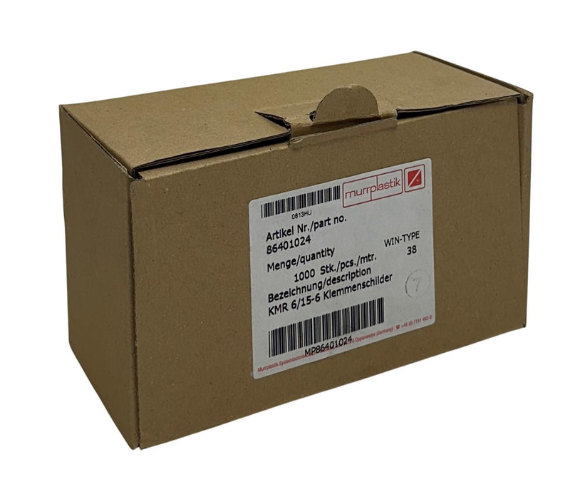 792 MURRPLASTIK 86401024 / MP86401024 / KMR 6/15-6 TERMINAL LABELS OEM NSMP