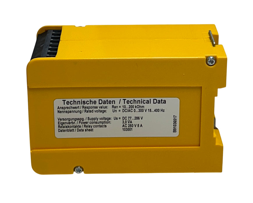 BENDER IR145Y-423 / B91036517 INSULATION MONITORING ISOMETER D129 V2.32 NSMP