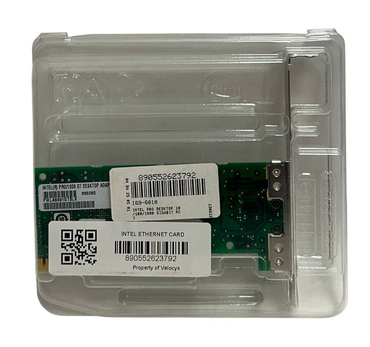 INTEL (R) PRO/1000 GT ADAPTER 10/100/1000 Ethernet CARD C28248-001 I69-6010 NSMP
